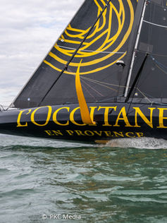 The 3 remaining competitors in The Transat CIC