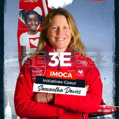 Britain’s Sam Davies (Initiatives-Coeur) completes an international podium on The Transat CIC!