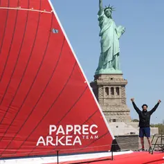 📸 07/05 - Arrival New York - Yoann RICHOMME - Paprec Arkéa 